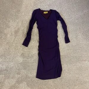 Nicole Miller Purple Dress